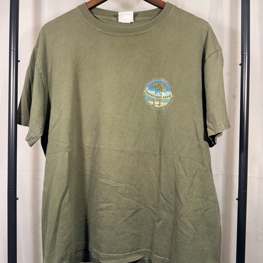 RAINFOREST Olive Green Short Sleeve Tee